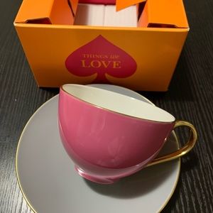 Kate Spade Tea Cup and Saucer